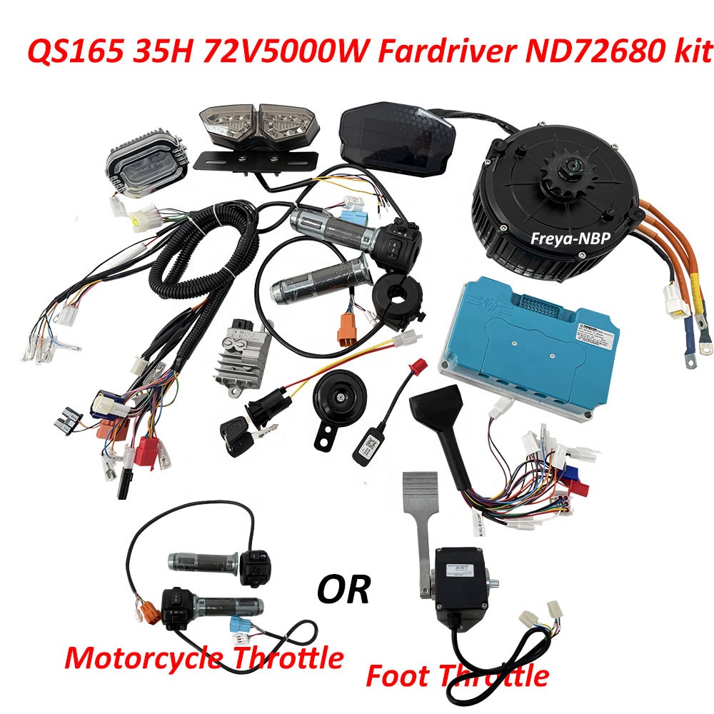 QS Motor QS165 5000W 72V 35H H - Mid Drive Motor Kit 72V 5000W recensie en prijs